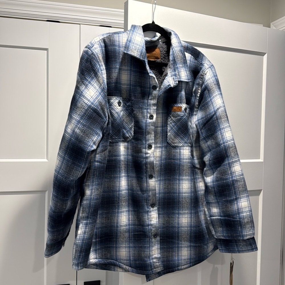 Men’s Flannel shirt/ coat xxl